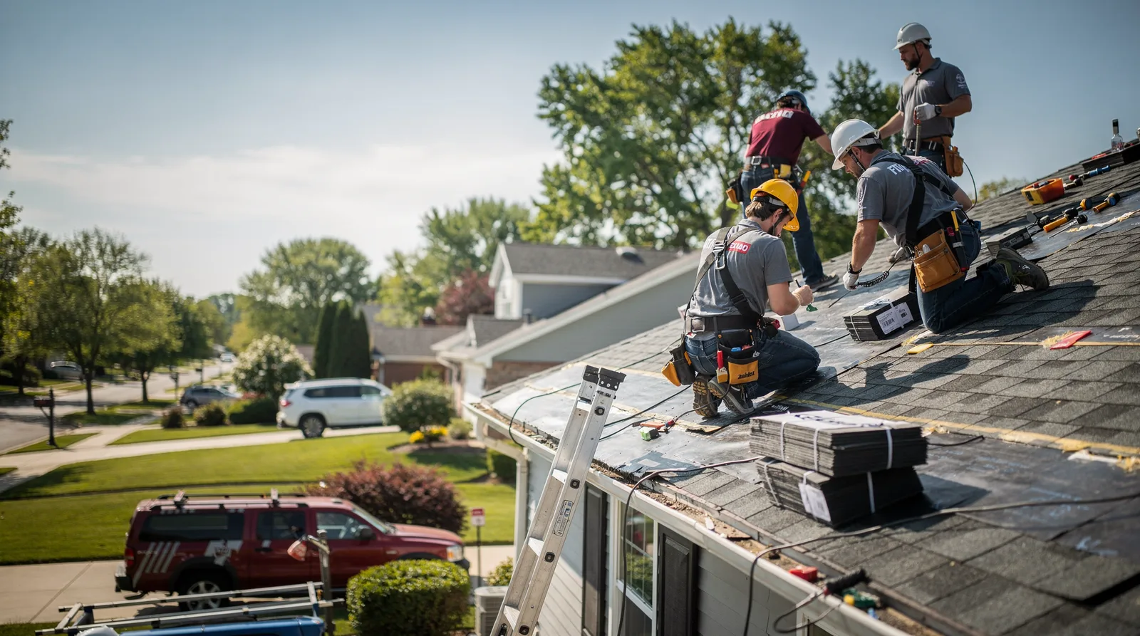Roof Repair in Sibley, IL around you
